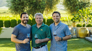 The Franscioni brothers and father Gary